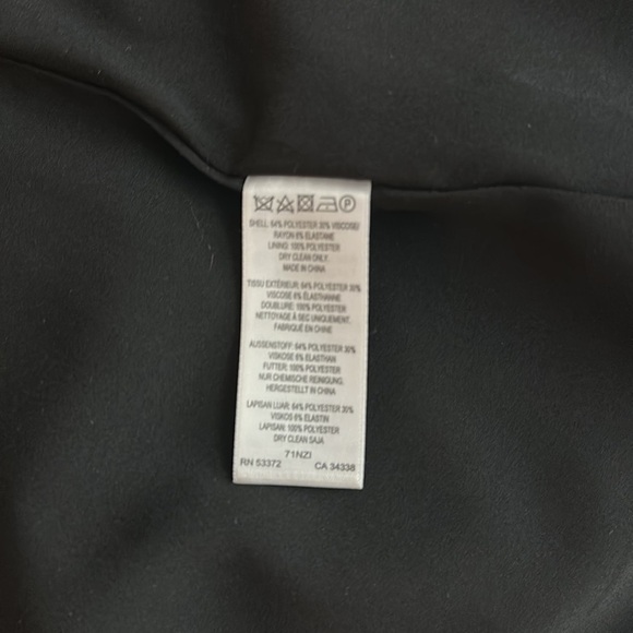 French Connection Black Whisper Blazer Mini Dress XS/ 4 - Picture 8 of 9